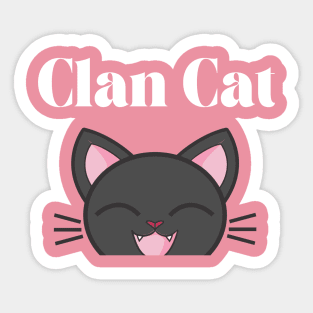 Clan Cat - Jim Shrapshire Meow Sticker